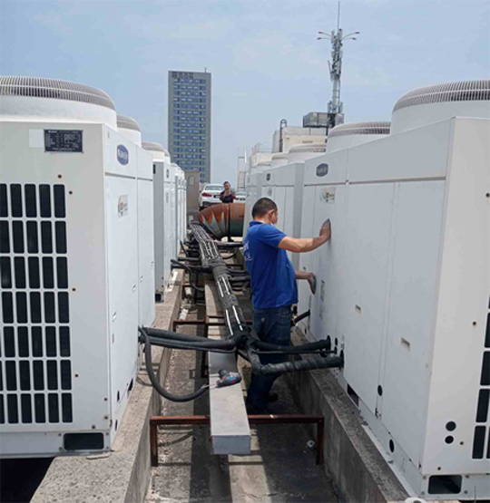 龙马潭中央空调制热和不制冷系统维修方法